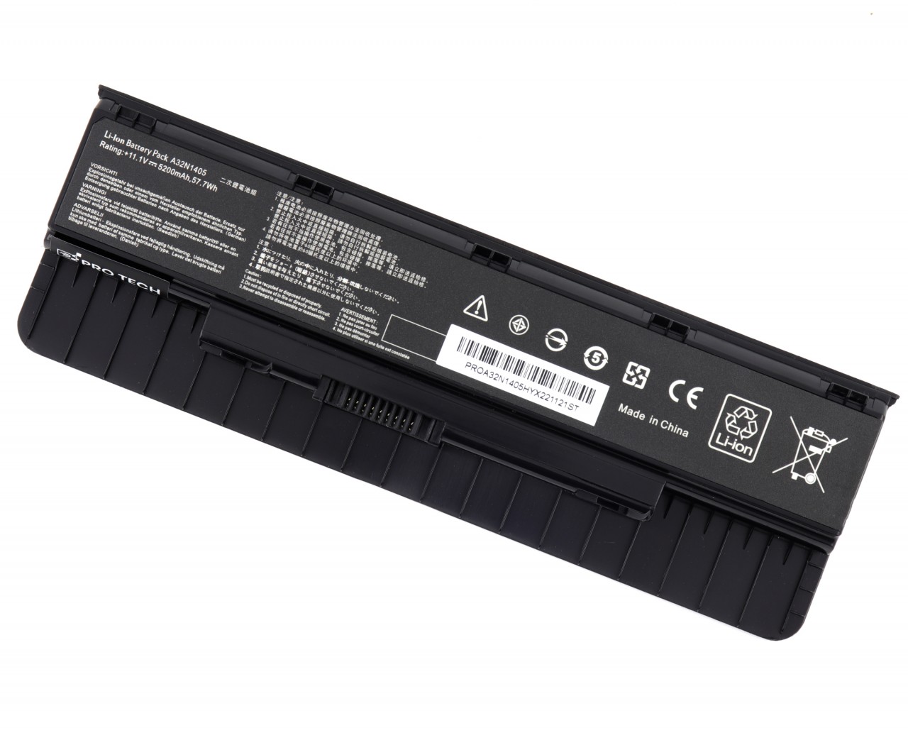 Baterie Asus N76VJ-T4024H 57.7Wh / 5200mAh Protech High Quality Replacement