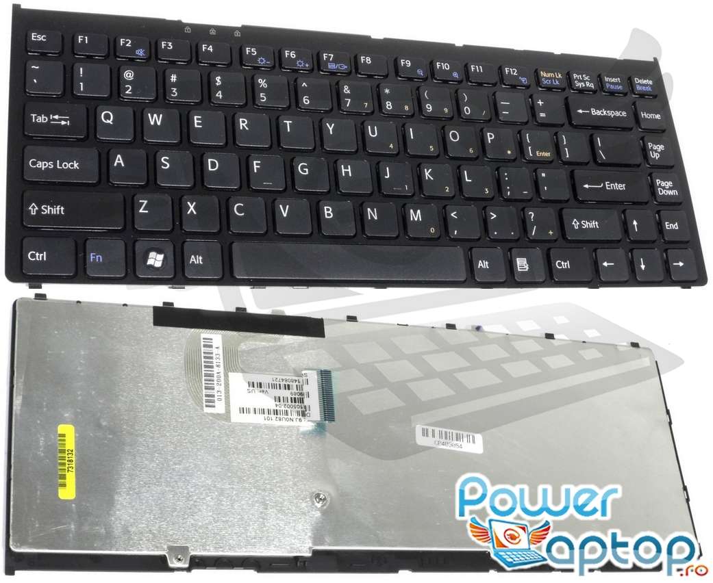 Tastatura Sony Vaio VGN FW140EW neagra