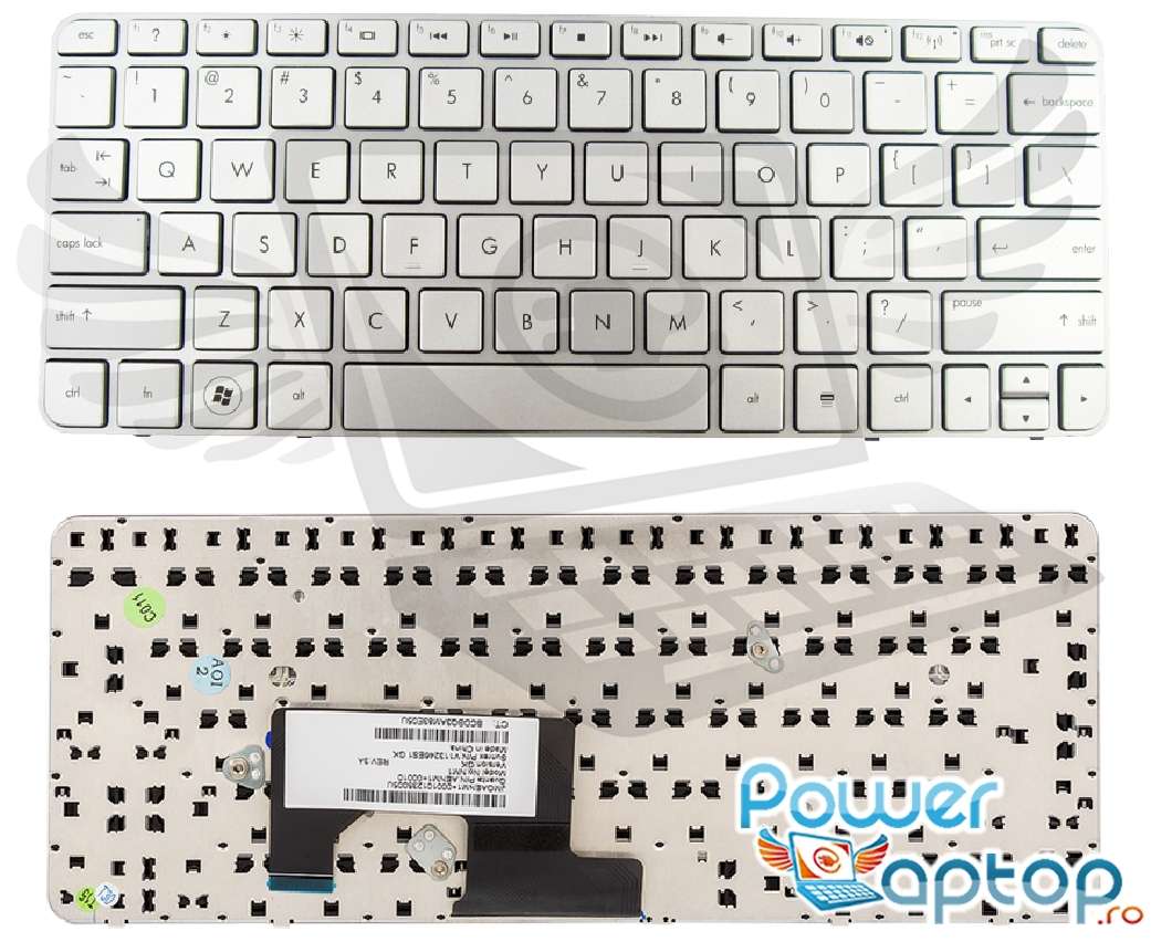 Tastatura HP Mini 210 2000 argintie