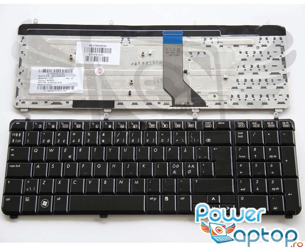 Tastatura HP Pavilion dv7 2160 Neagra