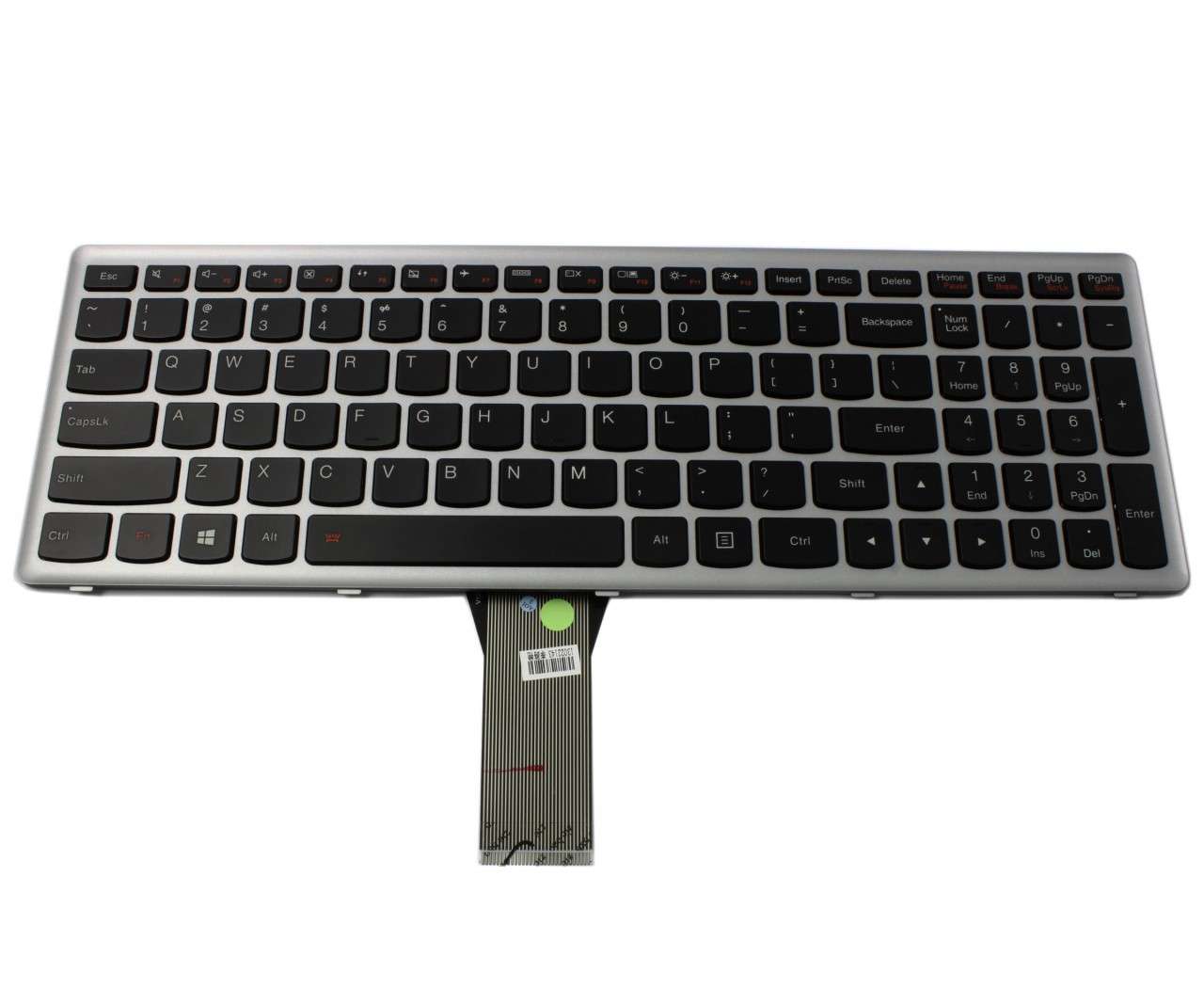 Tastatura Lenovo 25214799 rama gri iluminata backlit
