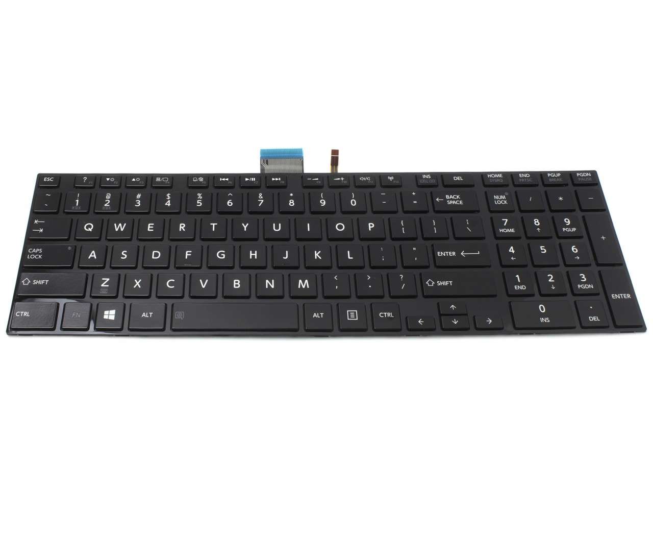Tastatura Toshiba Satellite C75D A iluminata backlit