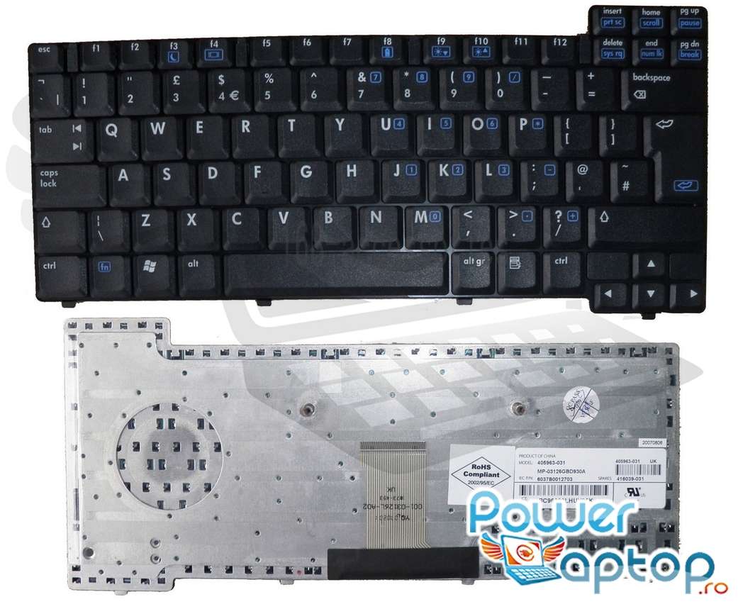 Tastatura HP Compaq nx6105