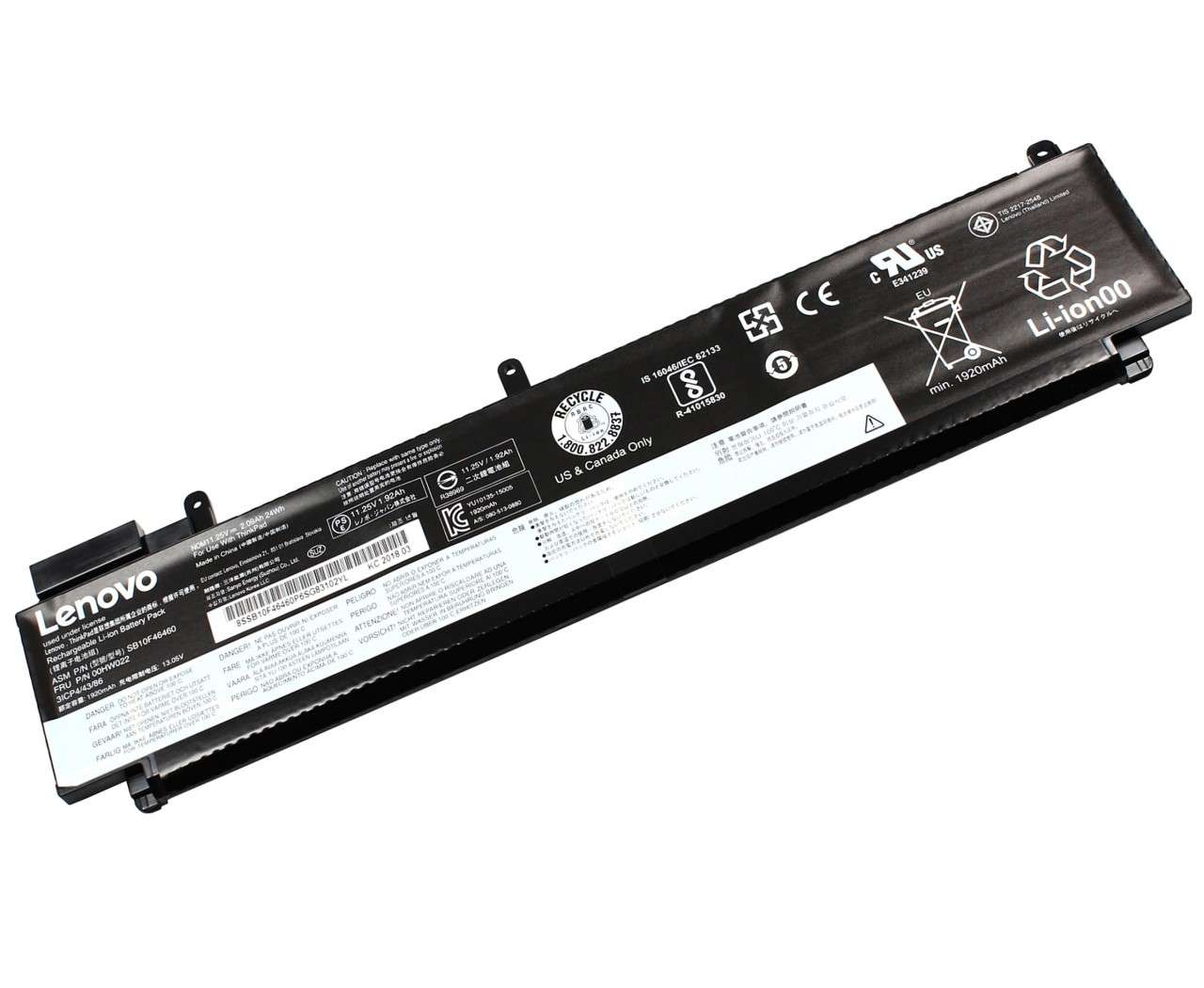 Baterie Lenovo SB10F46460 Originala 24Wh