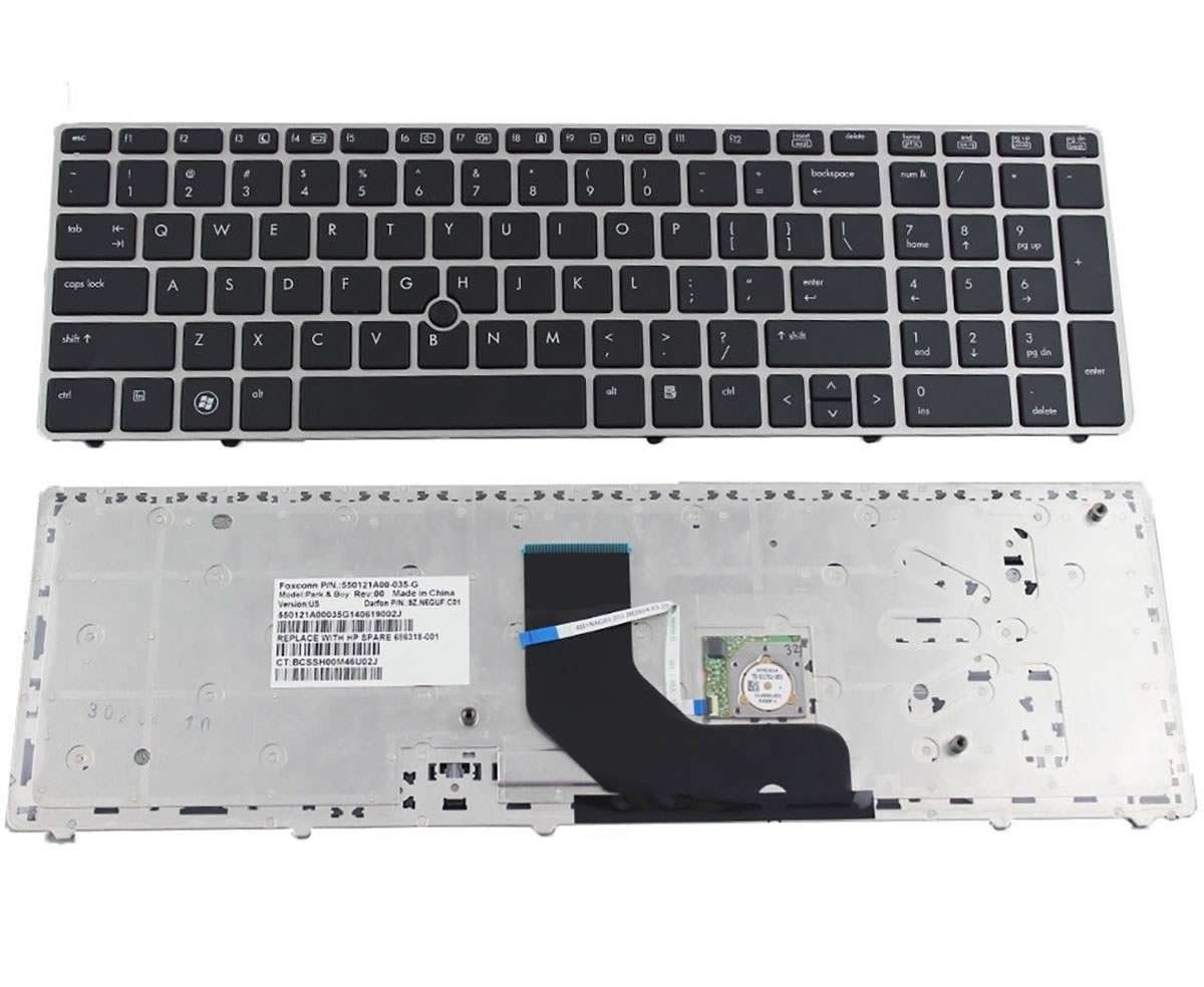 Tastatura HP NSK HX20G rama argintie