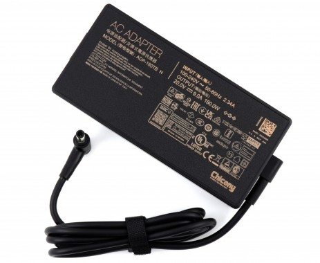 Incarcator Asus ROG Zephyrus G GA532IV 180W ORIGINAL Chicony Slim Version Square Corners. Alimentator Chicony 180W Slim Version Square Corners ORIGINAL pentru Asus ROG Zephyrus G GA532IV.