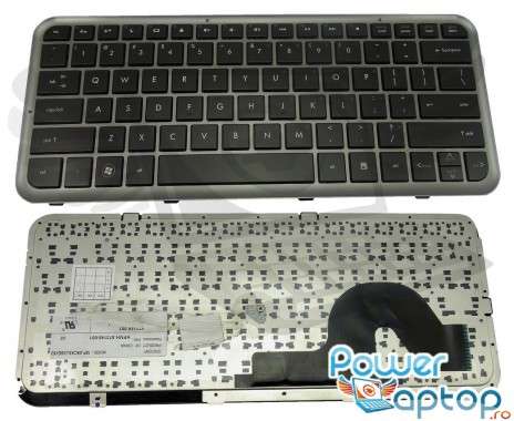 Tastatura HP Pavilion DM3-1106 rama gri. Keyboard HP Pavilion DM3-1106 rama gri. Tastaturi laptop HP Pavilion DM3-1106 rama gri. Tastatura notebook HP Pavilion DM3-1106 rama gri