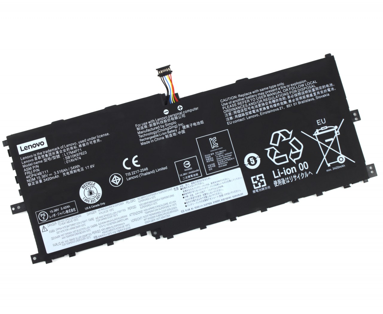 Baterie Lenovo TP00076D Originala 54Wh