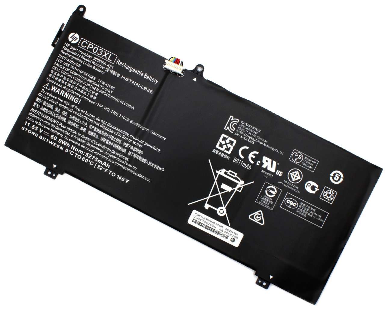 Baterie HP x360 13-AE001NW Originala 60.9Wh