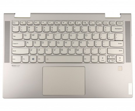 Tastatura Lenovo AM1FG000110 Aurie cu Palmrest Auriu cu TouchPad si Amprenta iluminata backlit. Keyboard Lenovo AM1FG000110 Aurie cu Palmrest Auriu cu TouchPad si Amprenta. Tastaturi laptop Lenovo AM1FG000110 Aurie cu Palmrest Auriu cu TouchPad si Amprenta. Tastatura notebook Lenovo AM1FG000110 Aurie cu Palmrest Auriu cu TouchPad si Amprenta