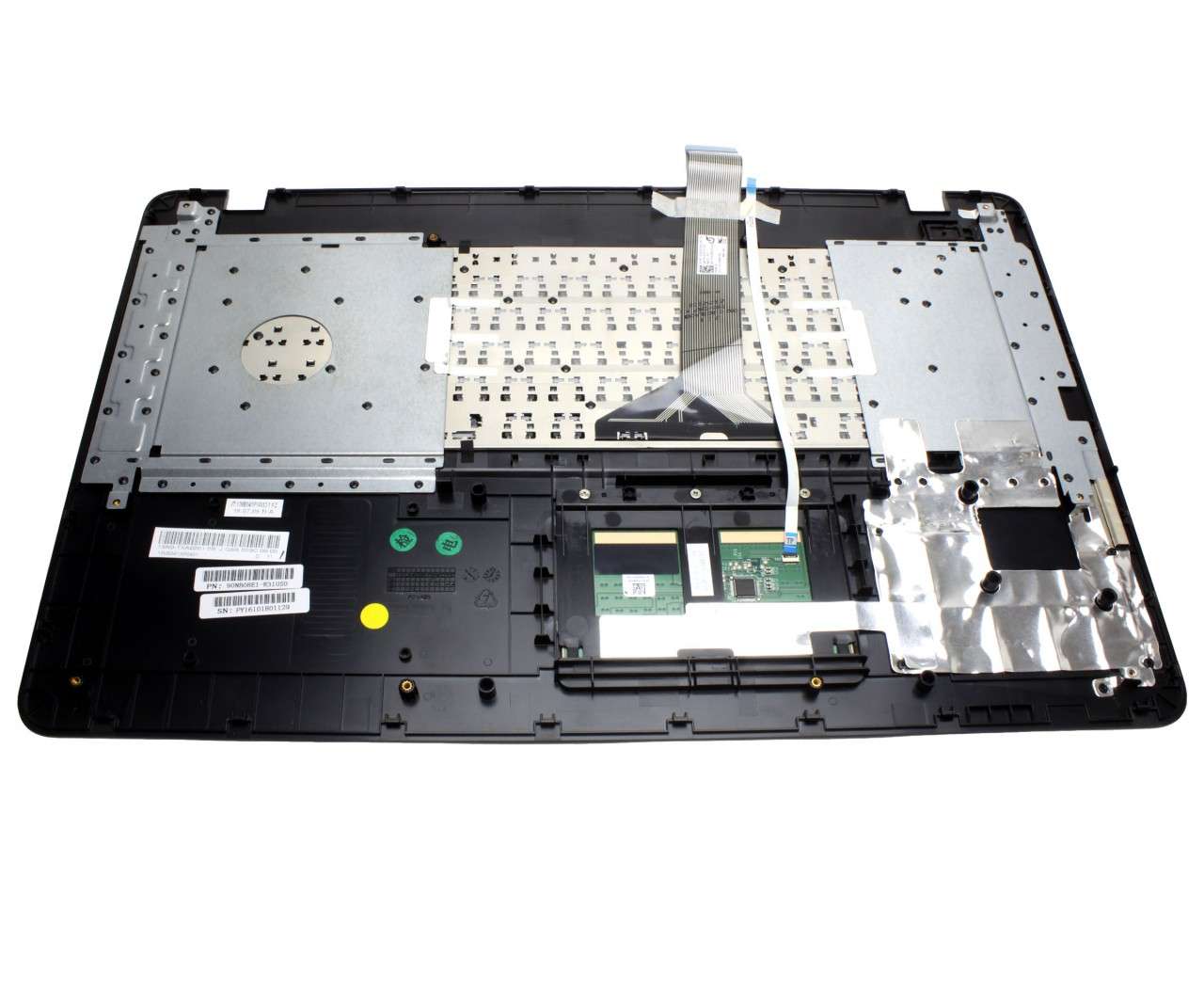 Tastatura Asus A751 neagra cu Palmrest negru