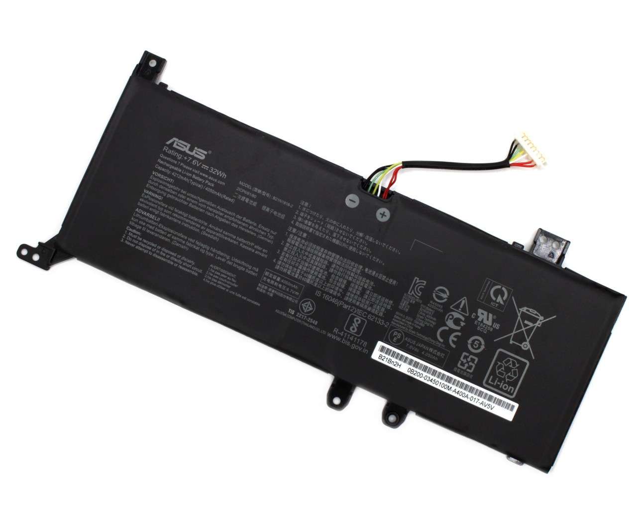 Baterie Asus VivoBook 15 X509UB-BR061T Originala 32Wh