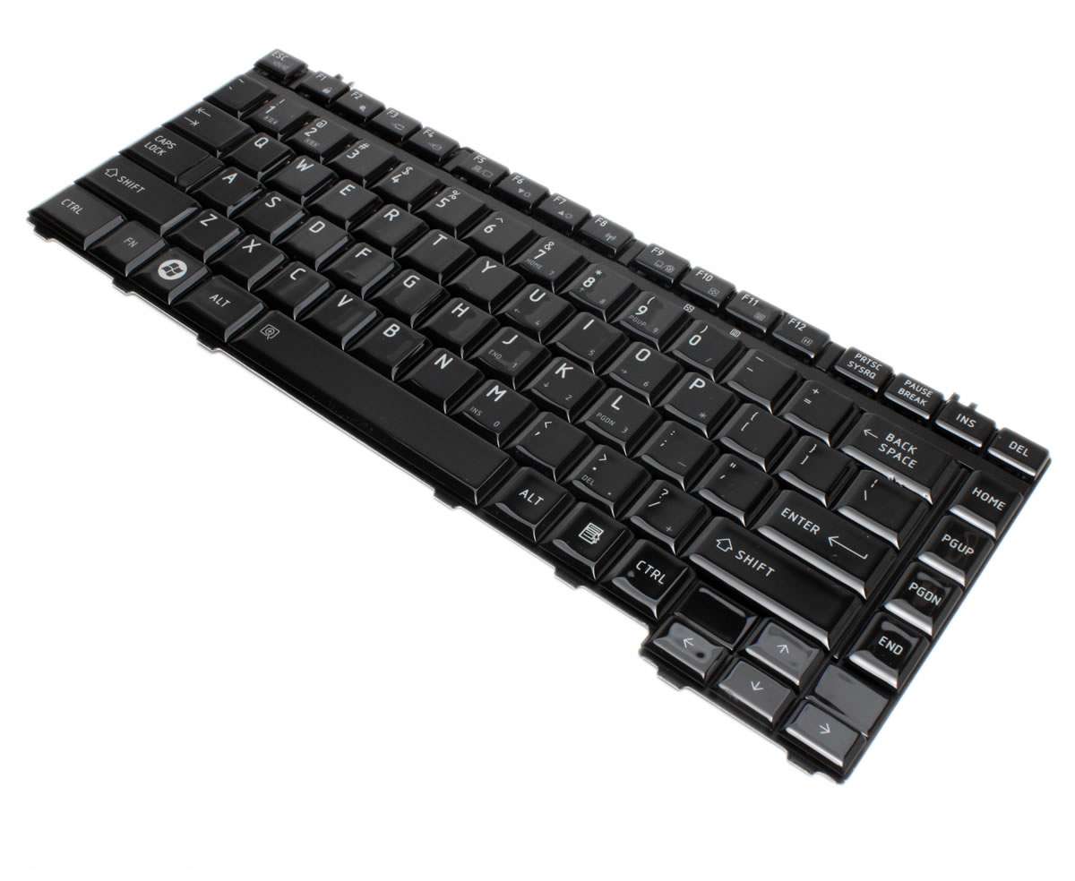 Tastatura Toshiba Satellite A200 18T negru lucios