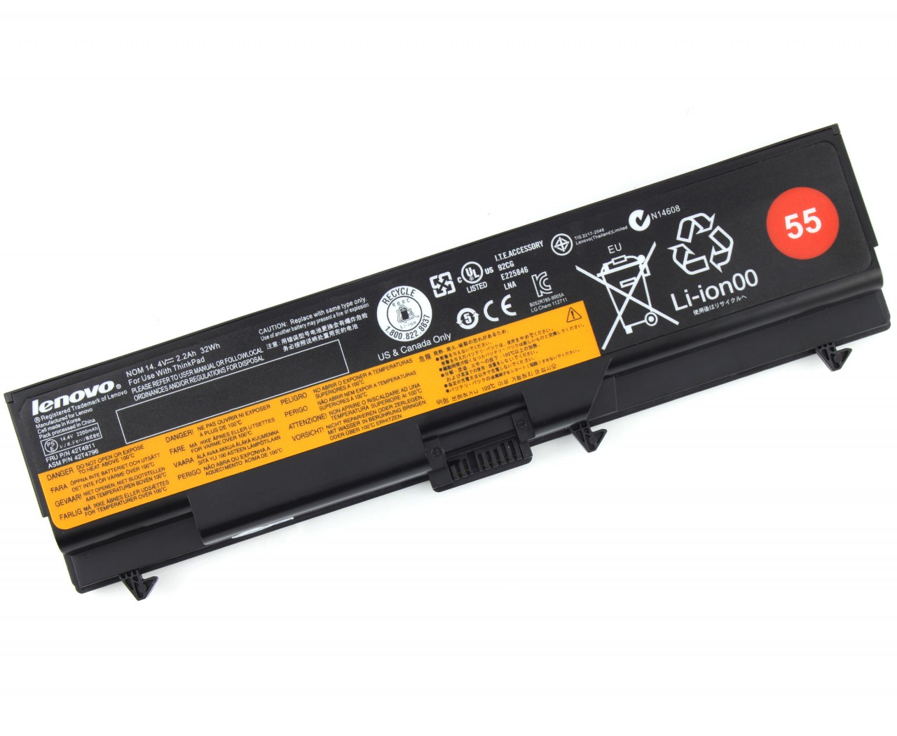 Baterie Lenovo ThinkPad 0A36303 Originala 32Wh 55