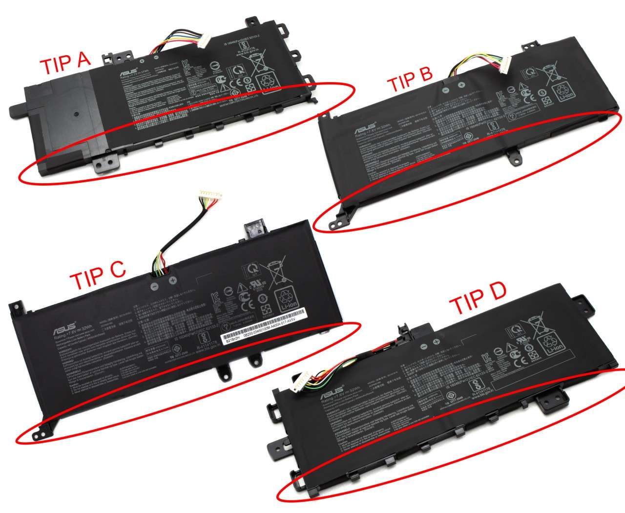 Baterie Asus VivoBook 15 X509UB Originala 32Wh Tip D