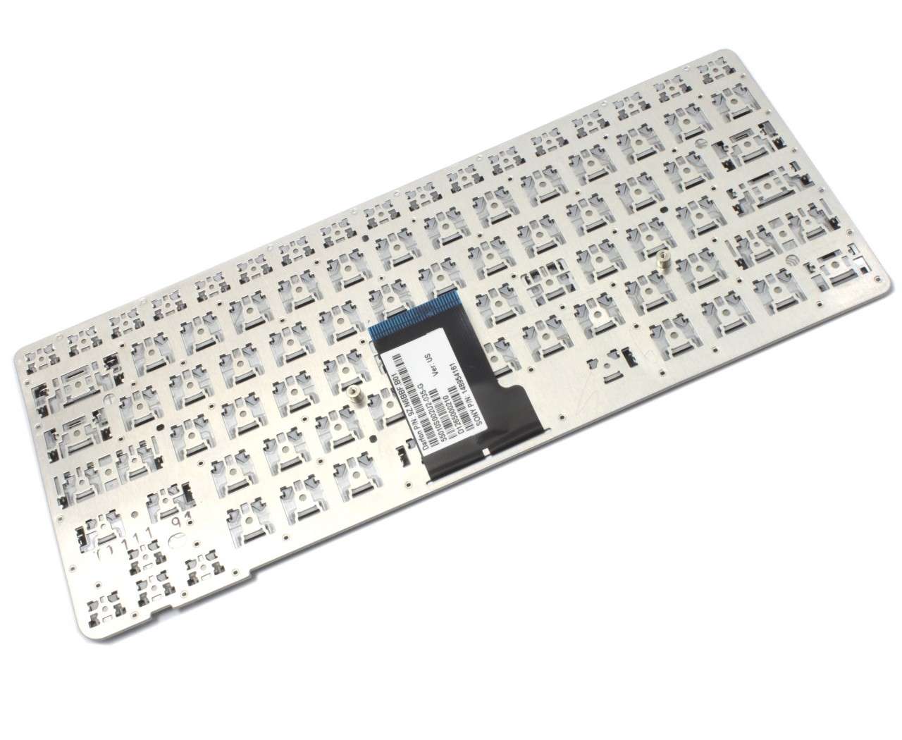 Tastatura argintie Sony Vaio VPC CA1S1E layout US fara rama enter mic