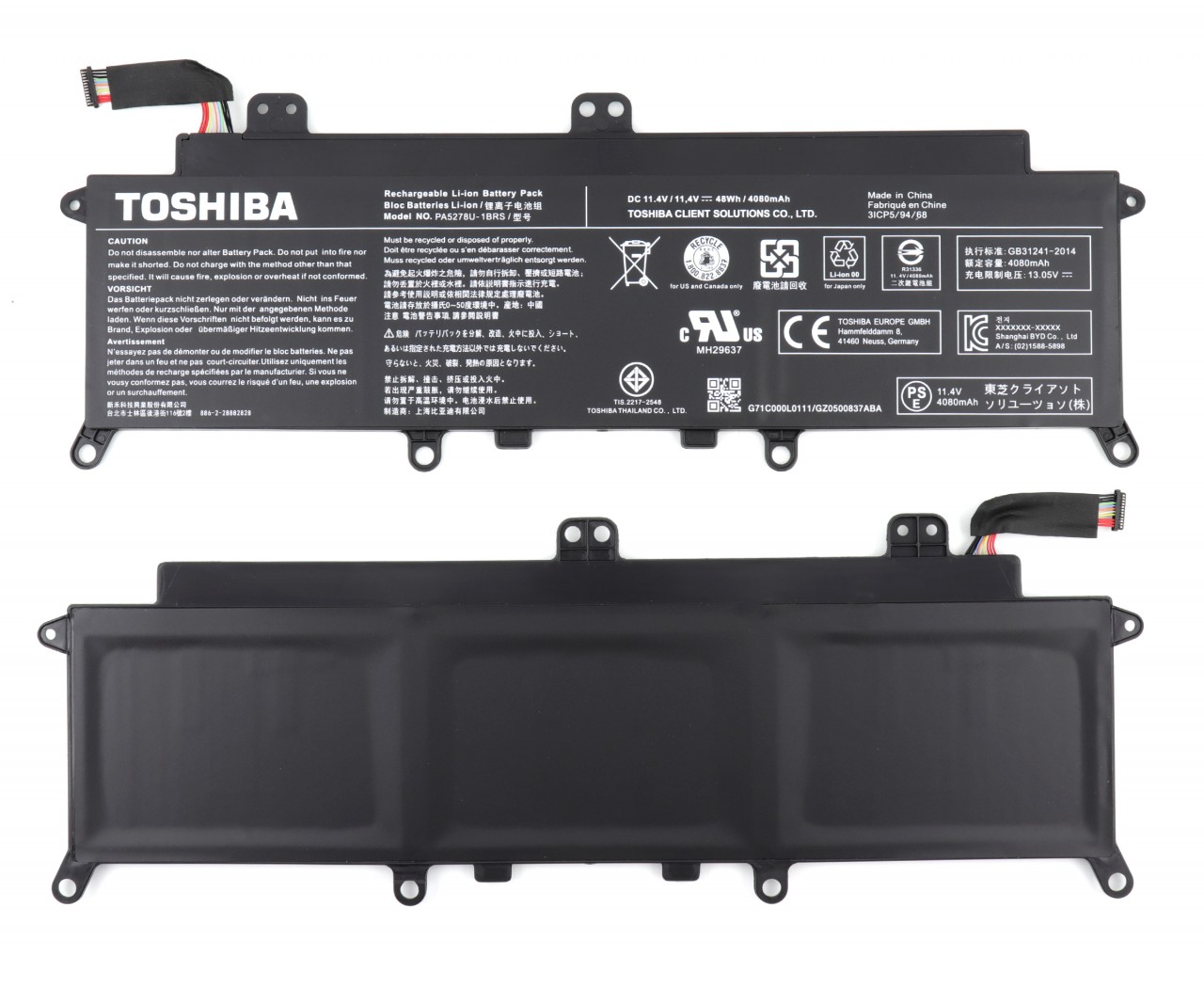 Baterie Toshiba Tecra PT28U-0LN03X Oem 48Wh