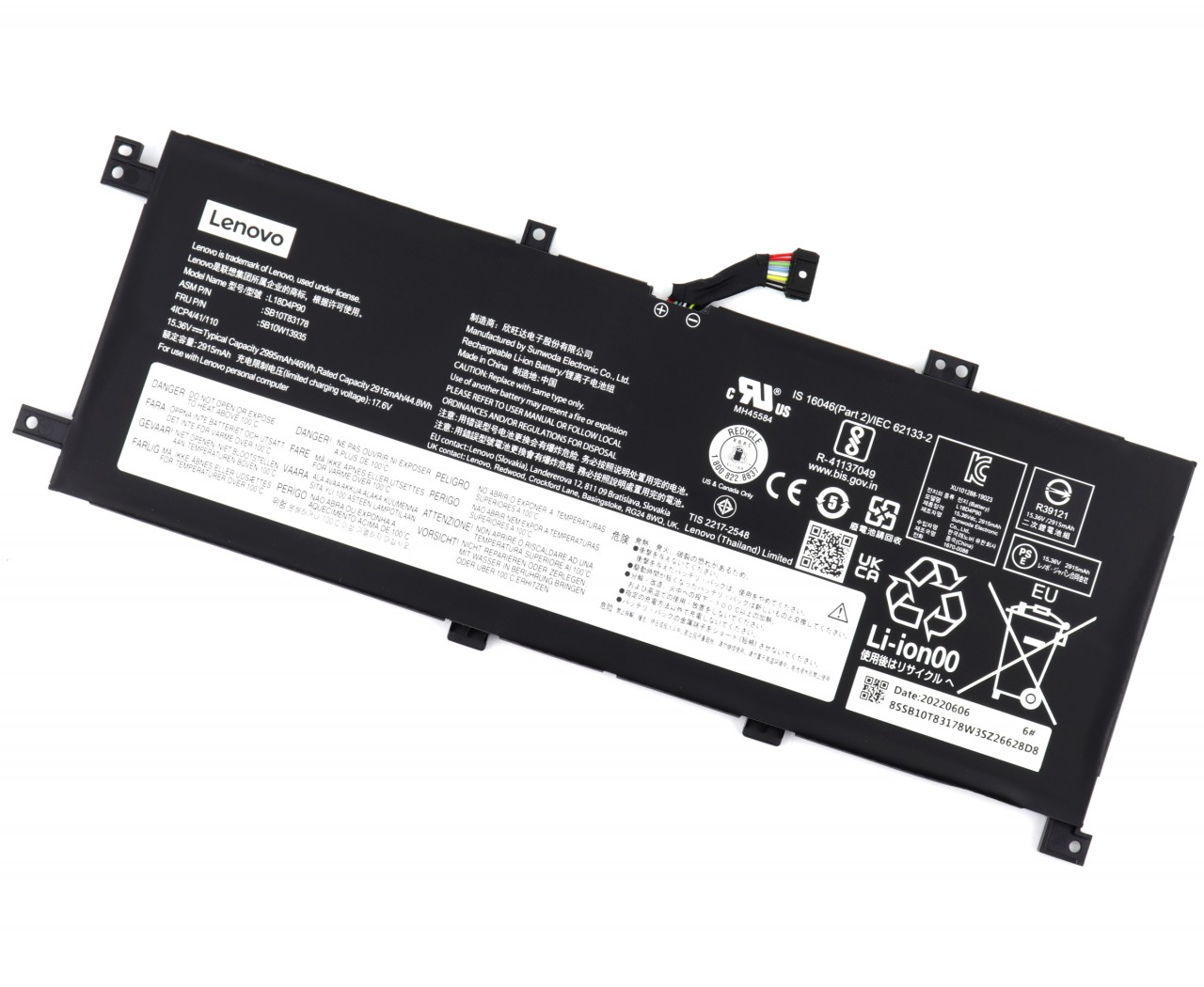 Baterie Lenovo ThinkPad L13 2ND GEN-20VH0015GE Oem 44.8Wh