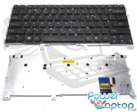 Tastatura Sony Vaio VPCZ12MGX X iluminata. Keyboard Sony Vaio VPCZ12MGX X. Tastaturi laptop Sony Vaio VPCZ12MGX X. Tastatura notebook Sony Vaio VPCZ12MGX X