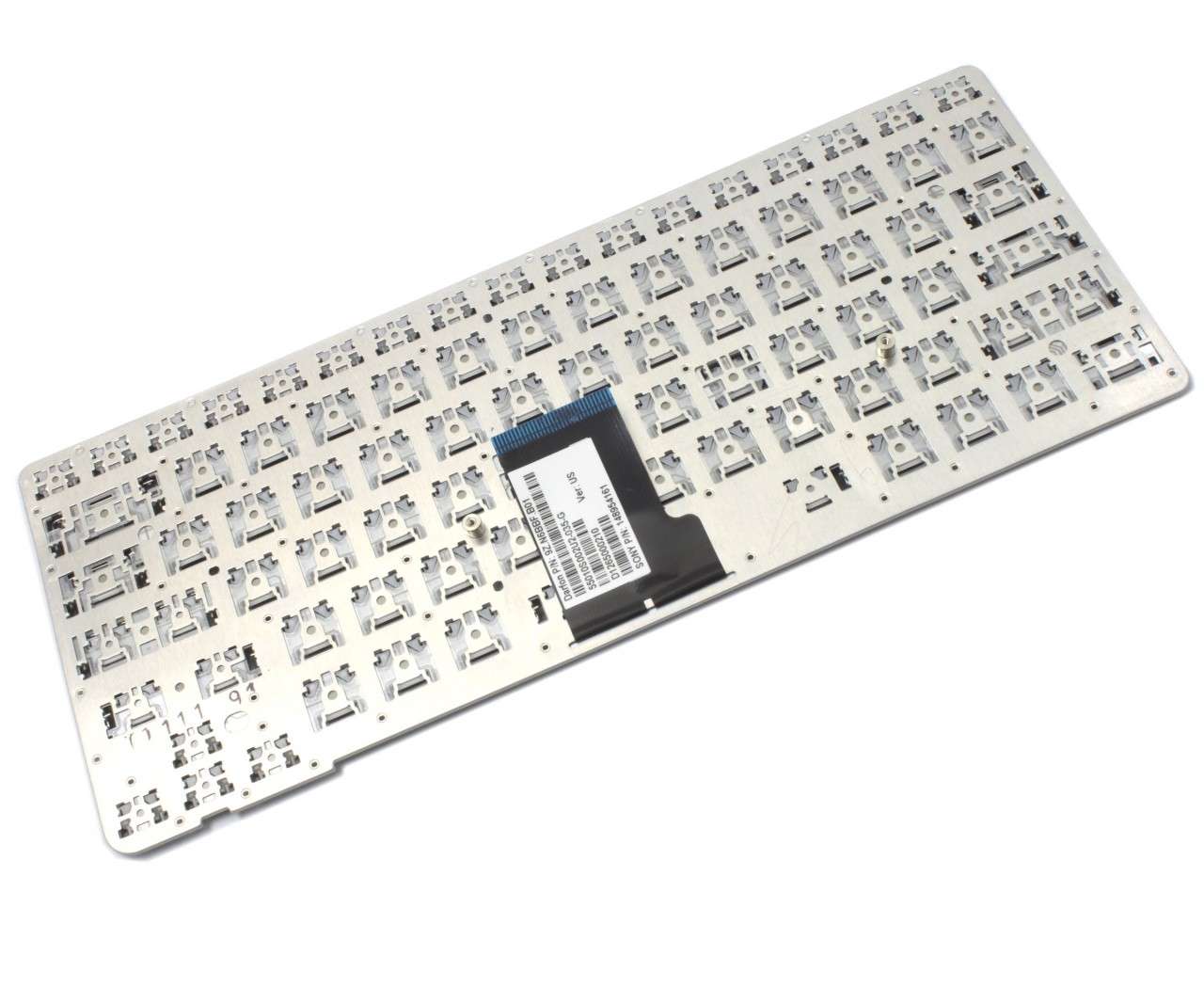 Tastatura argintie Sony Vaio VPCCA2Z0E layout US fara rama enter mic