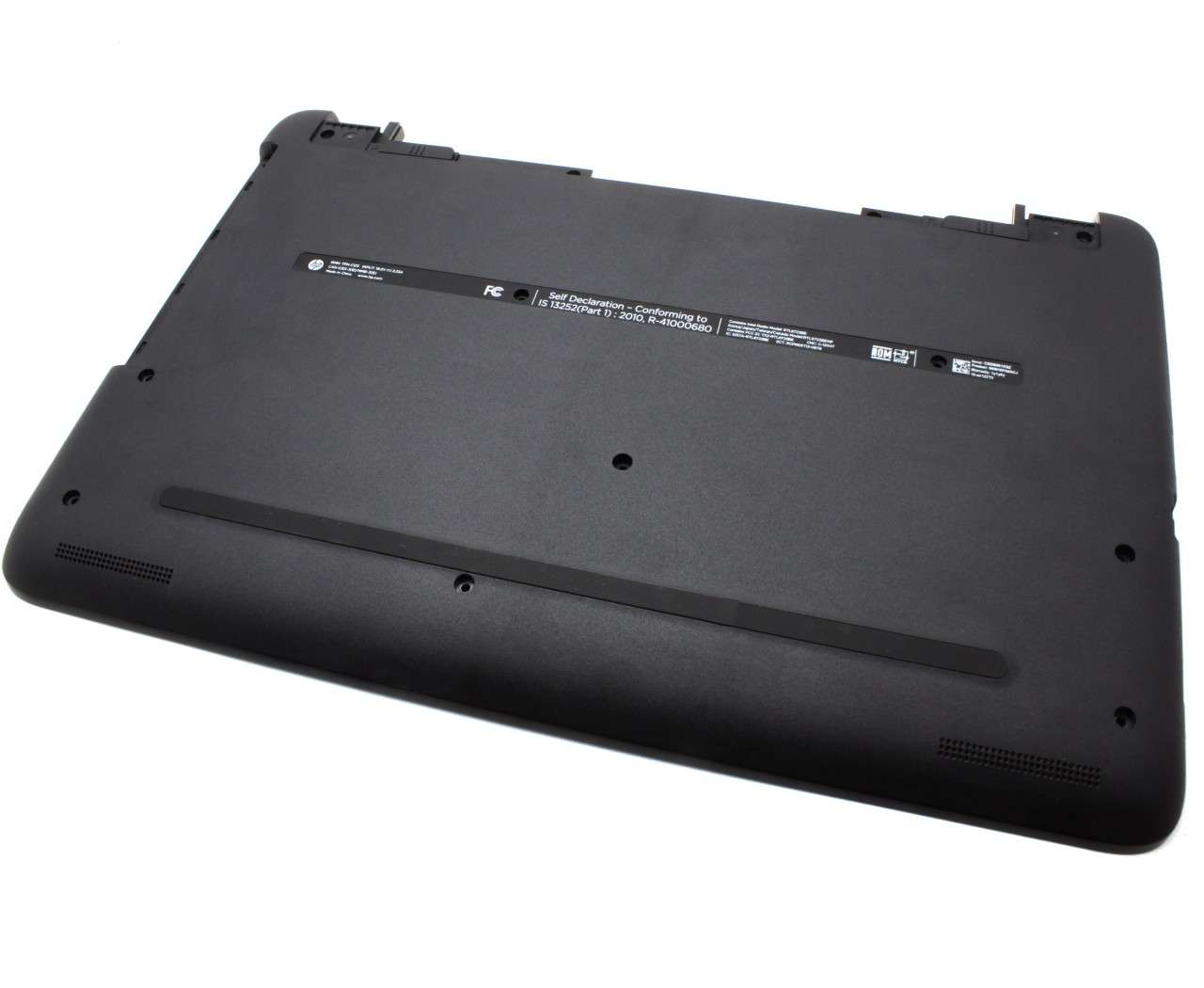 Bottom Case HP 859513-001 Carcasa Inferioara Neagra fara Conector VGA