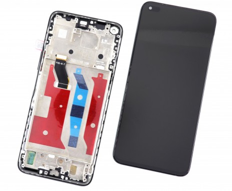 Display + Touchscreen Huawei nova 8i cu Rama Black Negru .Modul Digitizer + Ecran LCD Huawei nova 8i cu Rama  Black Negru . Geam, sticla + ecran Huawei nova 8i