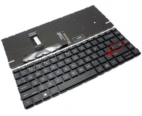 Tastatura HP ProBook 445 G9 iluminata. Keyboard HP ProBook 445 G9. Tastaturi laptop HP ProBook 445 G9. Tastatura notebook HP ProBook 445 G9