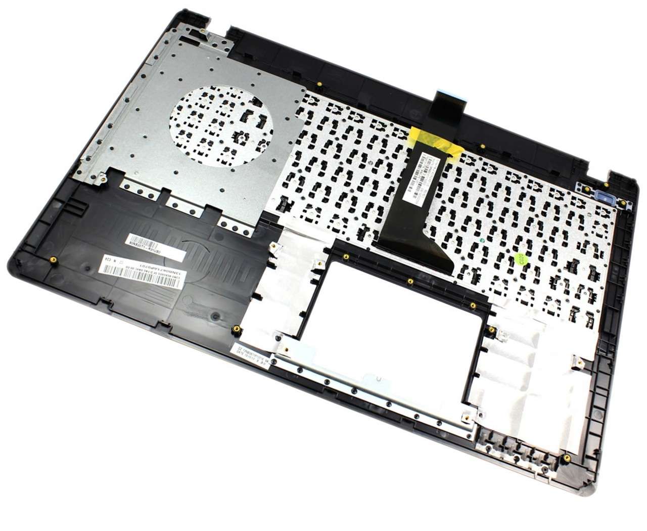 Tastatura Asus A550CL neagra cu Palmrest argintiu