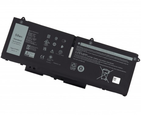 Baterie Dell Latitude 5530 Oem 58Wh. Acumulator Dell Latitude 5530. Baterie laptop Dell Latitude 5530. Acumulator laptop Dell Latitude 5530. Baterie notebook Dell Latitude 5530