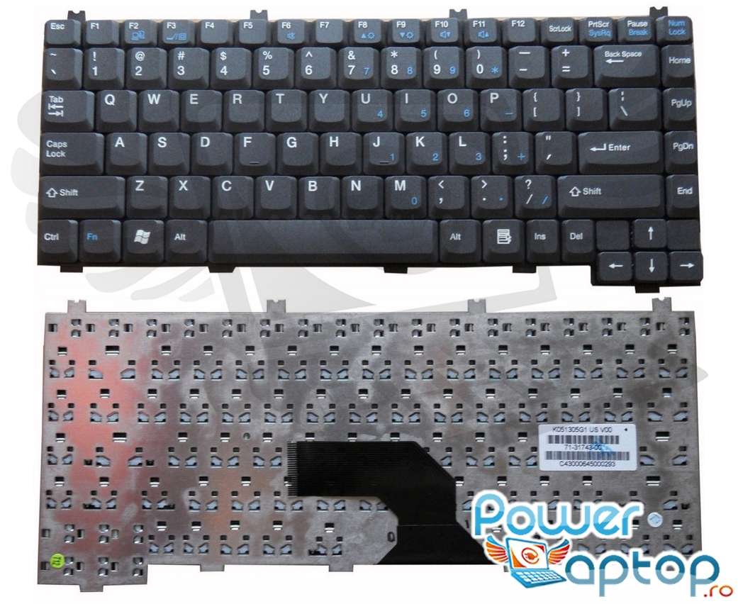 Tastatura Fujitsu Siemens Amilo Pro V2010