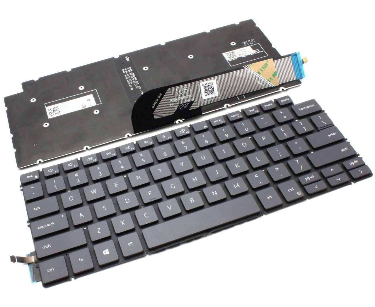 Tastatura Dell Vostro 5390 Gri iluminata backlit