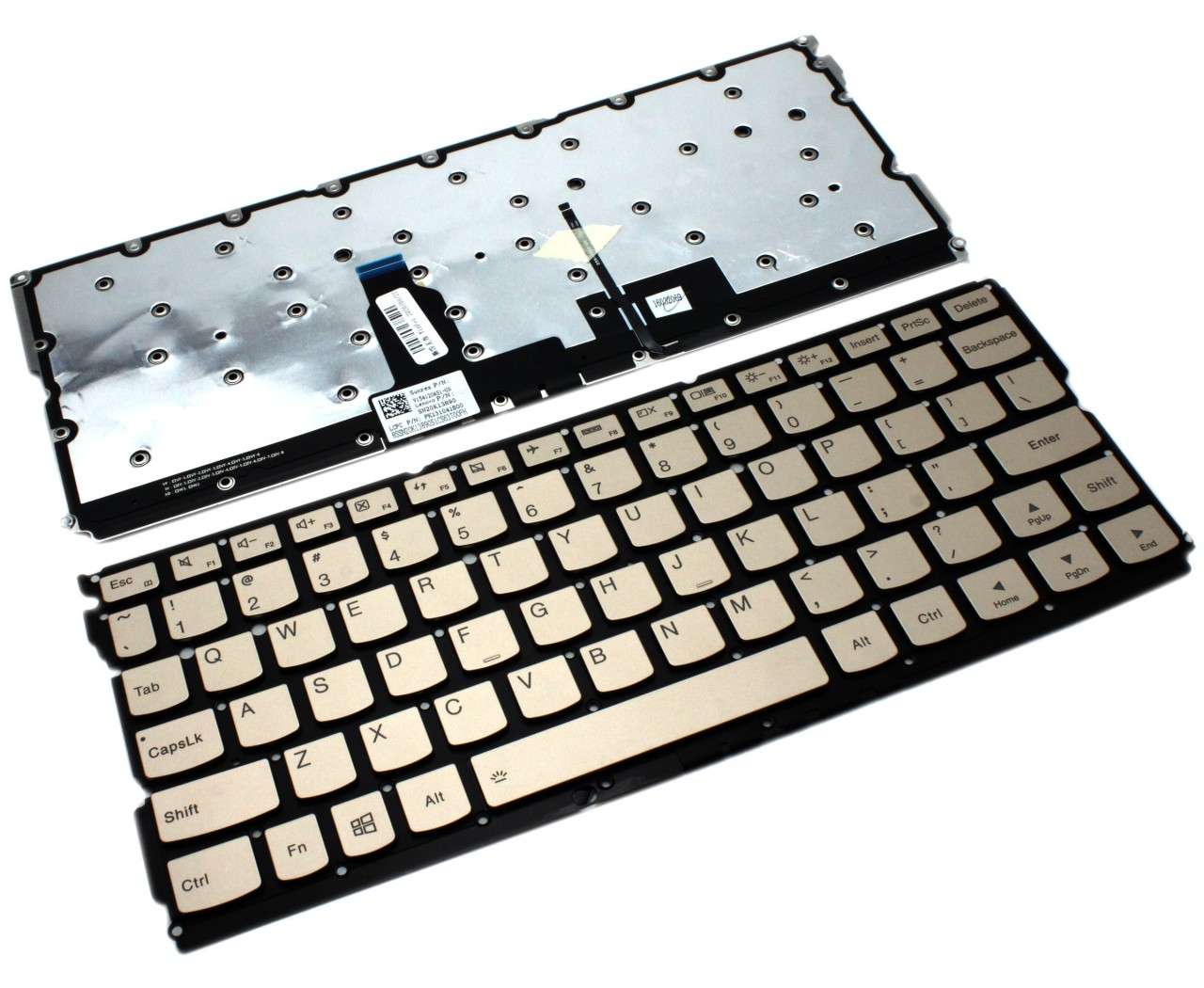 Tastatura Aurie Lenovo V154120AS1-US iluminata layout US fara rama enter mic