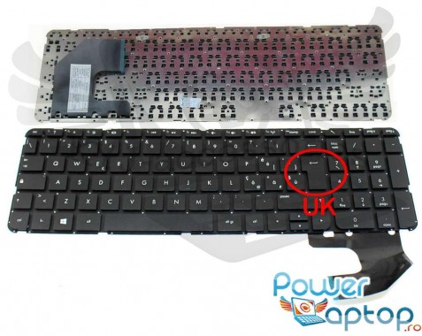 Tastatura HP Pavilion 15-b160. Keyboard HP Pavilion 15-b160. Tastaturi laptop HP Pavilion 15-b160. Tastatura notebook HP Pavilion 15-b160