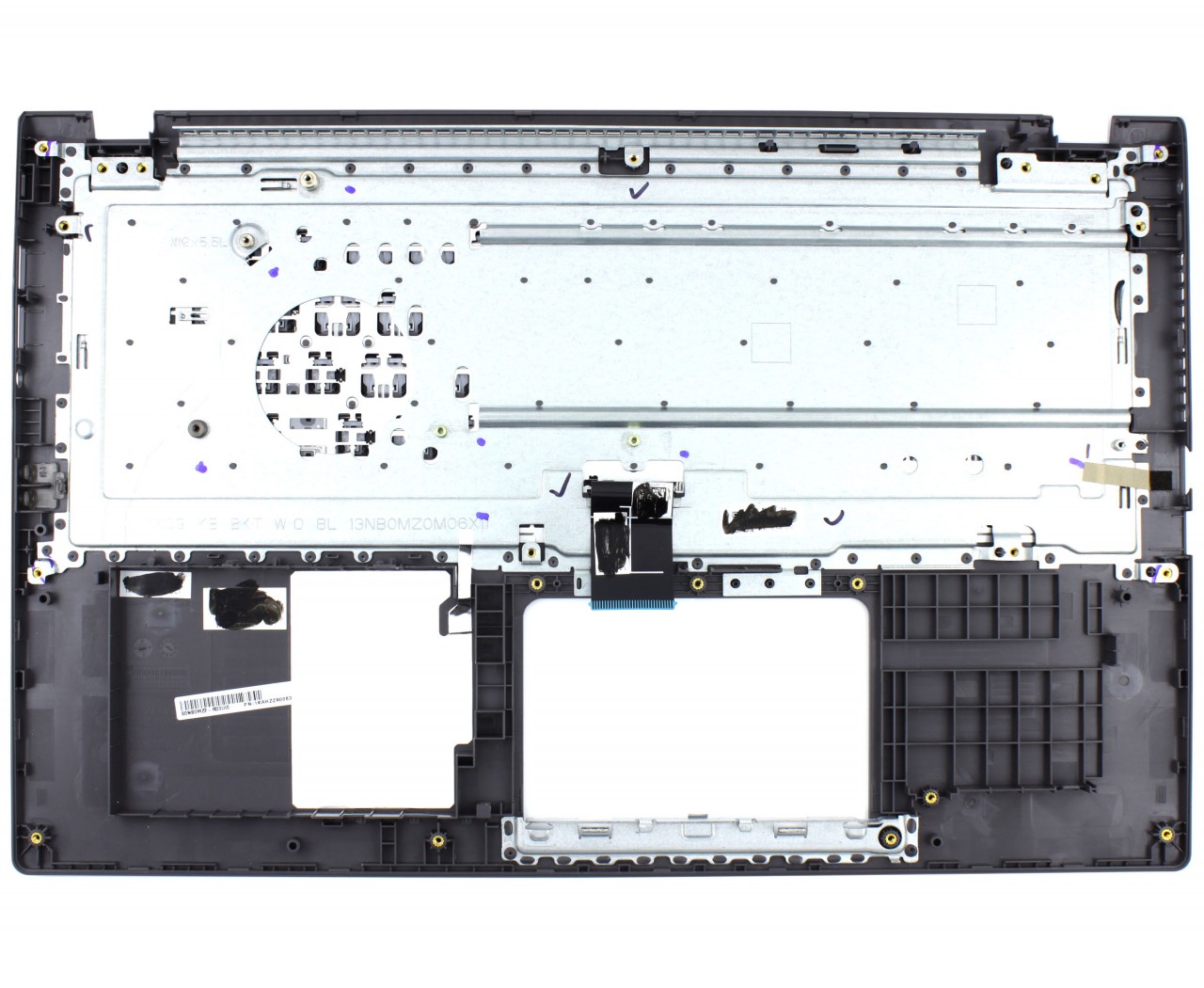 Tastatura Asus M509FB Gri cu Palmrest Negru