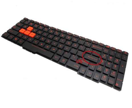 Tastatura Asus Rog ZX553 iluminata. Keyboard Asus Rog ZX553. Tastaturi laptop Asus Rog ZX553. Tastatura notebook Asus Rog ZX553