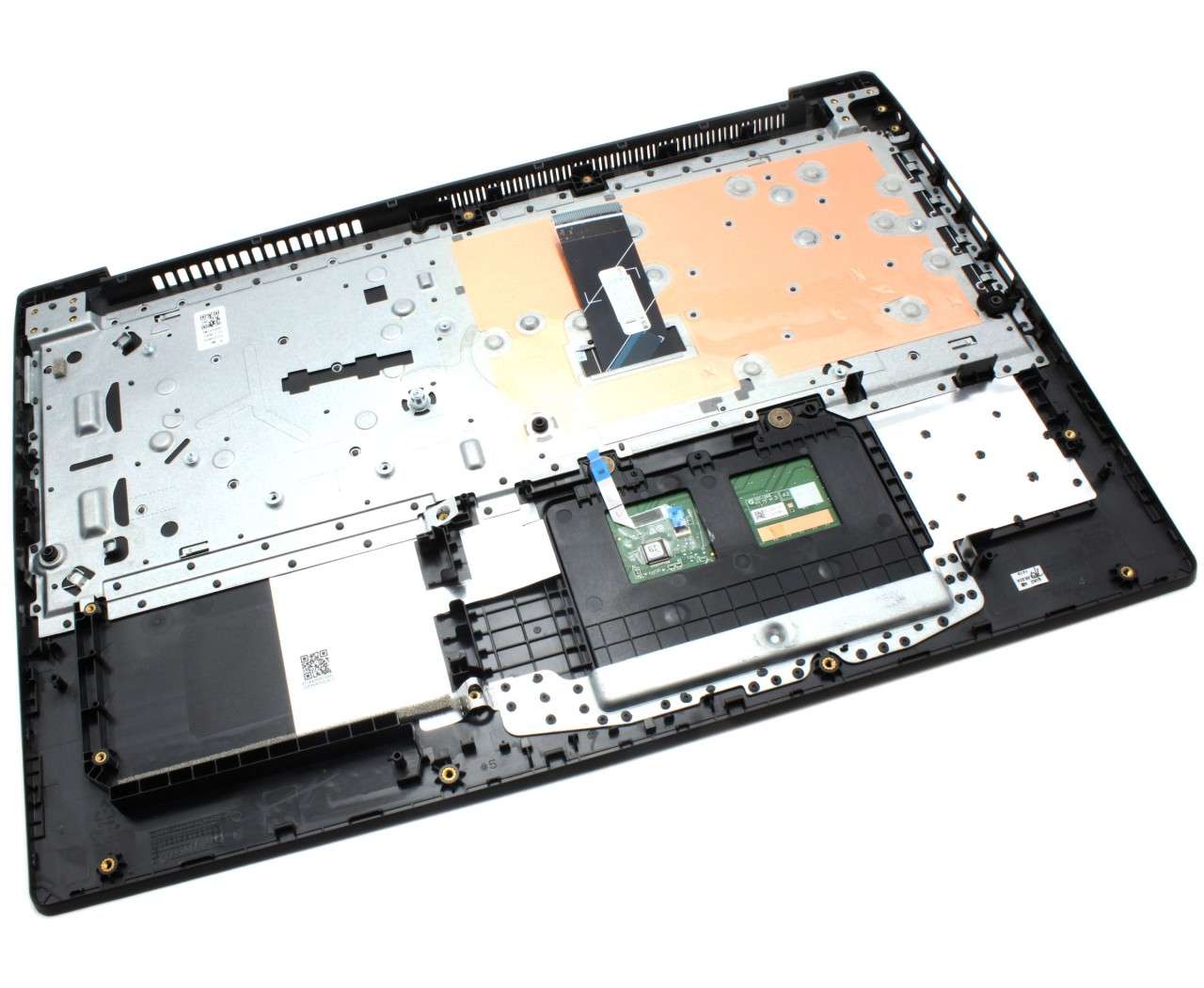Tastatura Lenovo IdeaPad S145-15API Gri cu Palmrest Negru si TouchPad