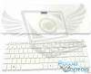 Tastatura Acer Aspire 5745 alba. Keyboard Acer Aspire 5745 alba. Tastaturi laptop Acer Aspire 5745 alba. Tastatura notebook Acer Aspire 5745 alba