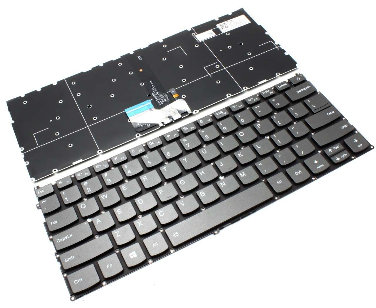 Tastatura Lenovo IdeaPad 720S-13IKB Type 81BV iluminata backlit cu panglica scurta