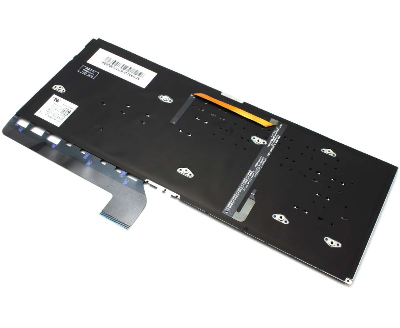 Tastatura Asus ZenBook UX430U iluminata layout US fara rama enter mic cu tasta Delete in colt