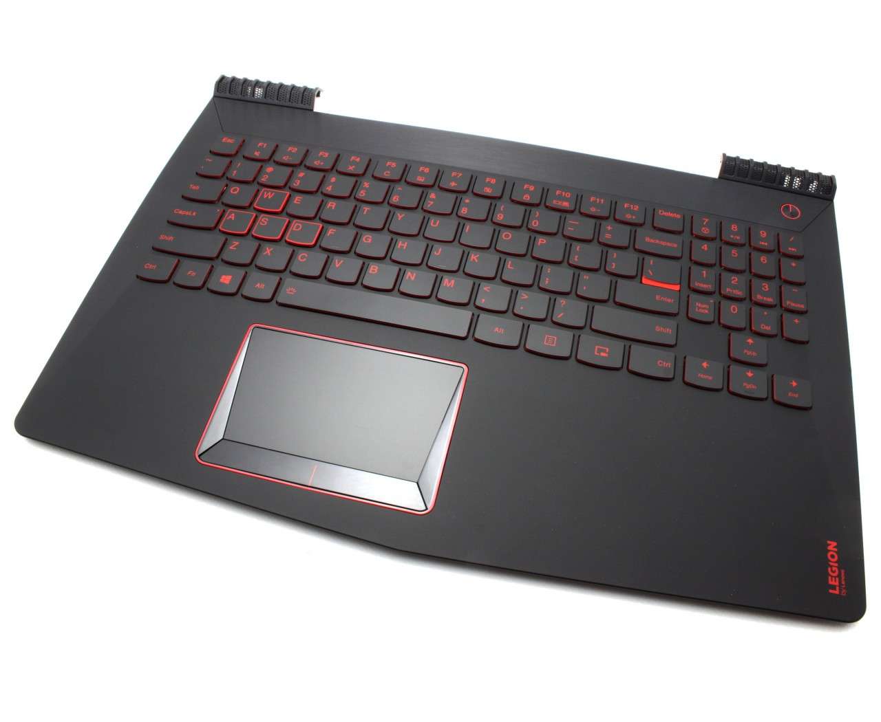 Tastatura Lenovo Legion Y520 15IKBN neagra cu Palmrest negru iluminata backlit