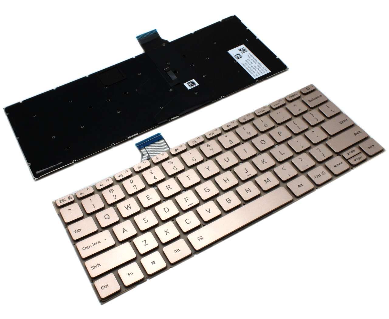 Tastatura Xiaomi Air 12 5 Gold iluminata backlit