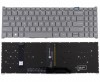 Tastatura Acer Aspire 5 A515-57 Gri iluminata backlit. Keyboard Acer Aspire 5 A515-57 Gri. Tastaturi laptop Acer Aspire 5 A515-57 Gri. Tastatura notebook Acer Aspire 5 A515-57 Gri