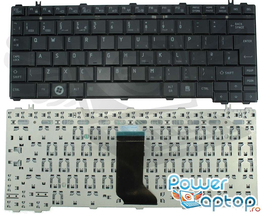 Tastatura Toshiba Satellite T135D neagra