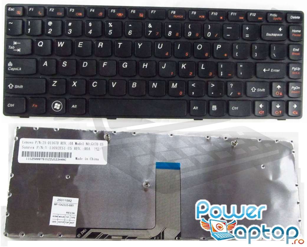 Tastatura Lenovo G470 43283ZU