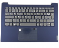 Tastatura Lenovo IdeaPad S340-14IIL Gri cu Palmrest Albastru si TouchPad iluminata backlit. Keyboard Lenovo IdeaPad S340-14IIL Gri cu Palmrest Albastru si TouchPad. Tastaturi laptop Lenovo IdeaPad S340-14IIL Gri cu Palmrest Albastru si TouchPad. Tastatura notebook Lenovo IdeaPad S340-14IIL Gri cu Palmrest Albastru si TouchPad