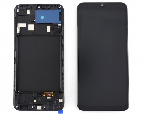 Display Samsung A20 A205 OEM OLED cu Rama