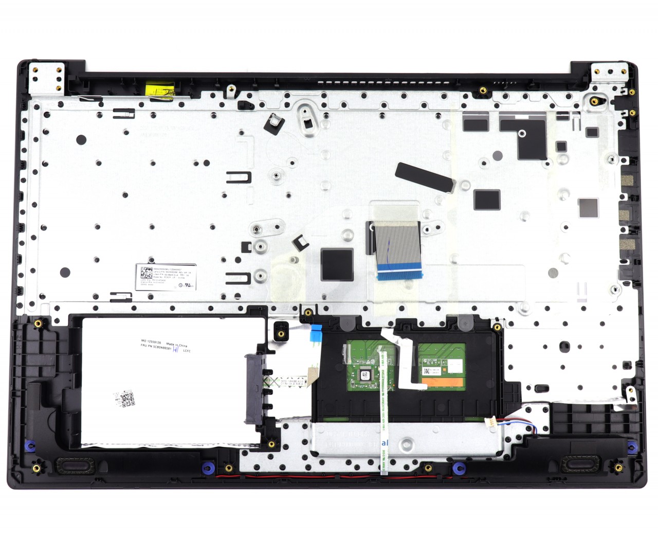 Tastatura Lenovo PK1314F3A00 Gri cu Palmrest Gri si TouchPad