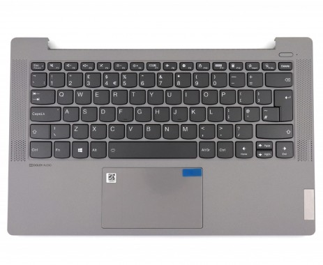 Tastatura Lenovo IdeaPad 5-14IIL05 Gri cu Palmrest Gri si TouchPad iluminata backlit. Keyboard Lenovo IdeaPad 5-14IIL05 Gri cu Palmrest Gri si TouchPad. Tastaturi laptop Lenovo IdeaPad 5-14IIL05 Gri cu Palmrest Gri si TouchPad. Tastatura notebook Lenovo IdeaPad 5-14IIL05 Gri cu Palmrest Gri si TouchPad