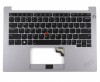 Tastatura Lenovo ThinkPad E14 GEN 5 Neagra cu Palmrest Argintiu iluminata backlit. Keyboard Lenovo ThinkPad E14 GEN 5 Neagra cu Palmrest Argintiu. Tastaturi laptop Lenovo ThinkPad E14 GEN 5 Neagra cu Palmrest Argintiu. Tastatura notebook Lenovo ThinkPad E14 GEN 5 Neagra cu Palmrest Argintiu