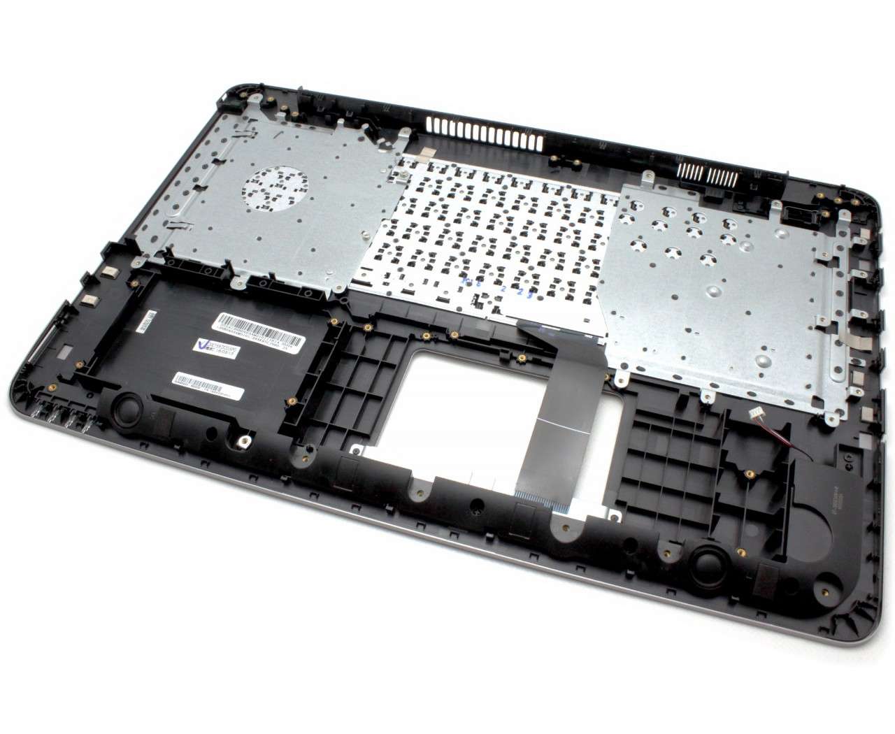 Tastatura Asus R753UX neagra cu Palmrest argintiu